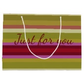 Een alle tijd Moderne Groot Cadeauzakje (Achterkant)