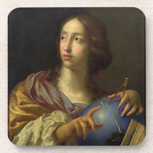 Een allegory van Astronomie Drankjes Onderzetter (Voorkant)