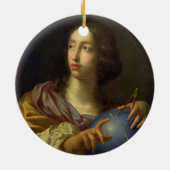 Een allegory van Astronomie Keramisch Ornament (Achterkant)