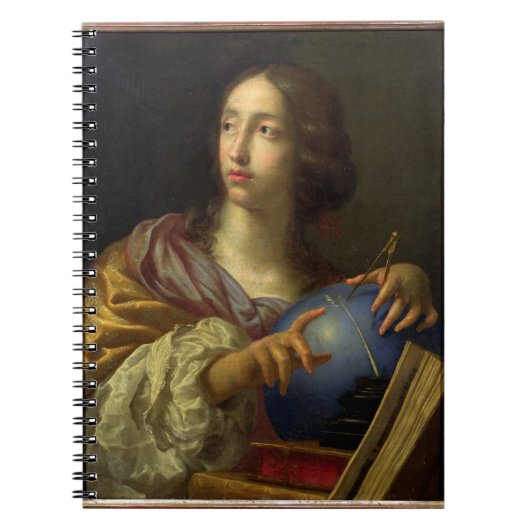 Een allegory van Astronomie Notitieboek (Voorkant)