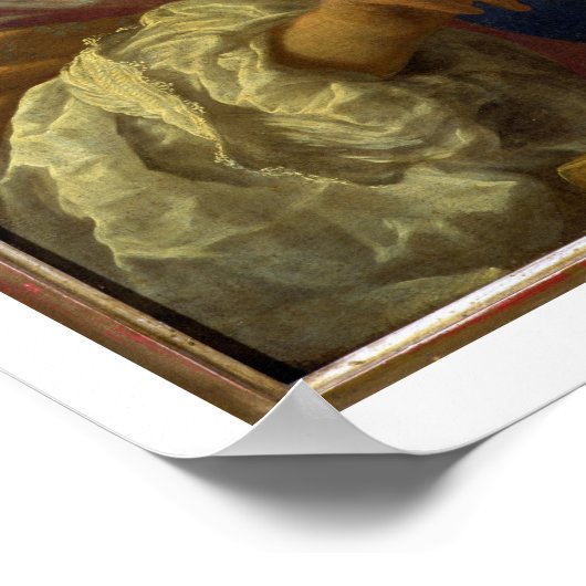 Een allegory van Astronomie Poster (Hoek)