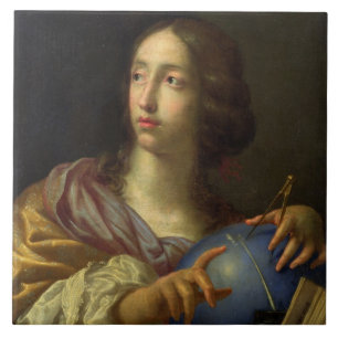 Een allegory van Astronomie Tegeltje