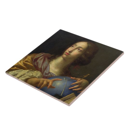 Een allegory van Astronomie Tegeltje (Zijkant)