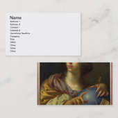 Een allegory van Astronomie Visitekaartje (Voorkant / Achterkant)