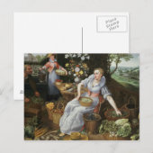 Een Allegory van de Zomer Briefkaart (Voorkant / Achterkant)