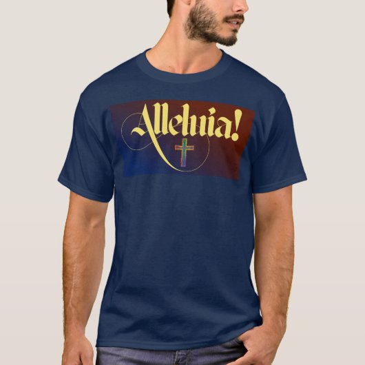 Een Alleluia T-shirt (Voorkant)