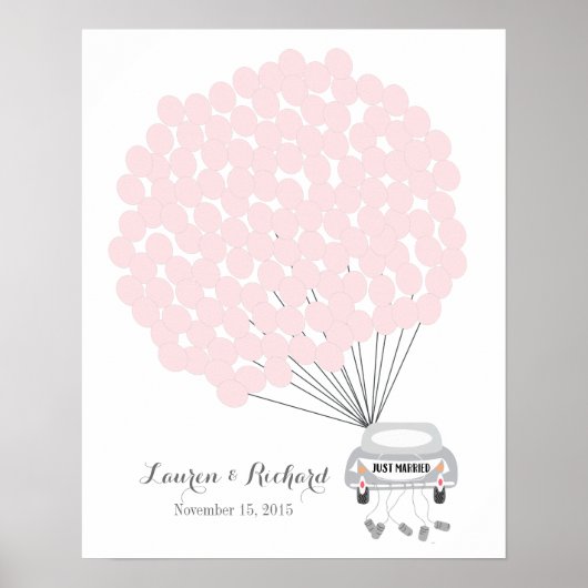 Een alternatief voor een weddenschap met roze ball poster (Voorkant)