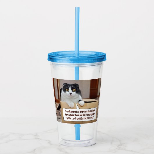Een alternatieve dimensie acryl drinkbeker (Voorkant)