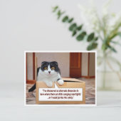 Een alternatieve dimensie briefkaart (Staand voorkant)