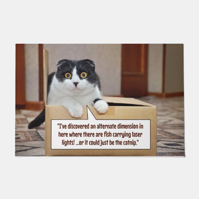 Een alternatieve dimensie deurmat (Voorkant)