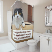 Een alternatieve dimensie douchegordijn (In situ)