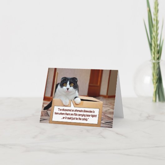 Een alternatieve dimensie kaart (Voorkant)