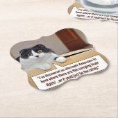 Een alternatieve dimensie kartonnen onderzetters (Gekanteld)