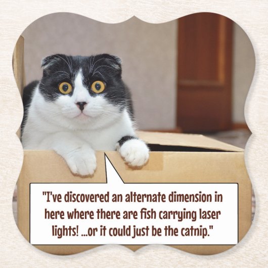 Een alternatieve dimensie kartonnen onderzetters (Voorkant)