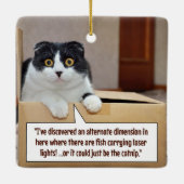 Een alternatieve dimensie keramisch ornament (Achterkant)