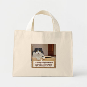 Een alternatieve dimensie mini tote bag