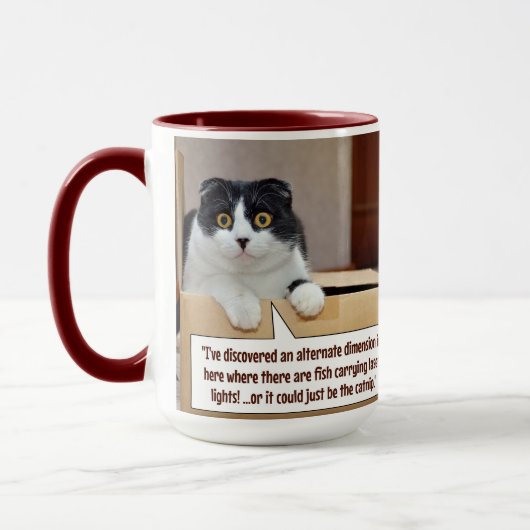 Een alternatieve dimensie mok (Links)