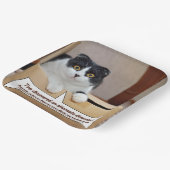 Een alternatieve dimensie papieren bordje (Gebogen)