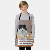 Een alternatieve dimensie schort (Gedragen)