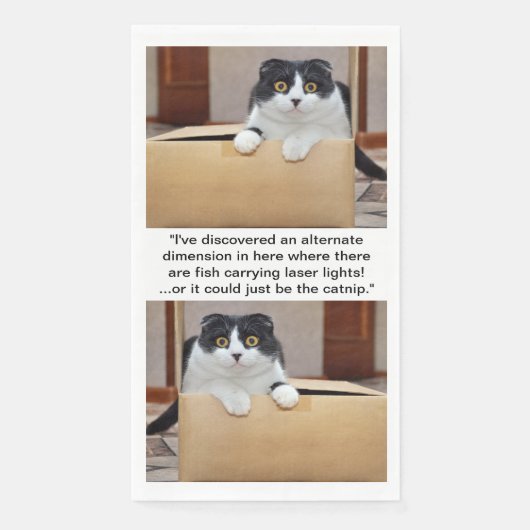 Een alternatieve dimensie servet (Voorkant)