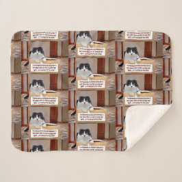 Een alternatieve dimensie sherpa deken