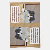 Een alternatieve dimensie theedoek (Verticaal)