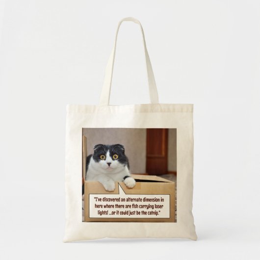 Een alternatieve dimensie tote bag (Voorkant)