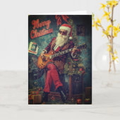 Een alternatieve kerstkaart kaart (Gele Bloem)