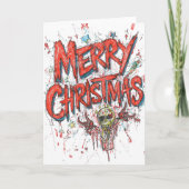 Een alternatieve kerstkaart kaart (Voorkant)