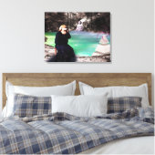 Een alternatieve realiteit 1 canvas afdruk (Insitu (Slaapkamer))