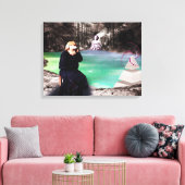 Een alternatieve realiteit 1 canvas afdruk (Insitu (Woonkamer))