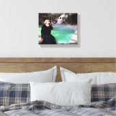 Een alternatieve realiteit 1 canvas afdruk (Insitu (Slaapkamer))