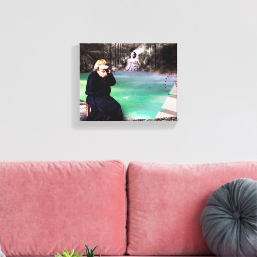 Een alternatieve realiteit 1 canvas afdruk (Insitu (Woonkamer))