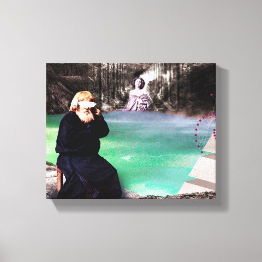 Een alternatieve realiteit 1 canvas afdruk (Voorkant)