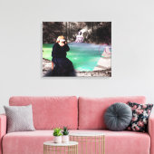 Een alternatieve realiteit 1 canvas afdruk (Insitu (Woonkamer))