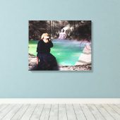 Een alternatieve realiteit 1 canvas afdruk (Insitu (Houten vloer))