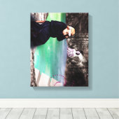 Een alternatieve realiteit 1 canvas afdruk (Insitu (Houten vloer))