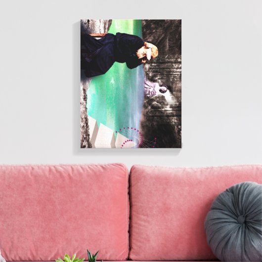 Een alternatieve realiteit 1 canvas afdruk (Insitu (Woonkamer))