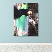 Een alternatieve realiteit 1 canvas afdruk (Insitu (Houten vloer))