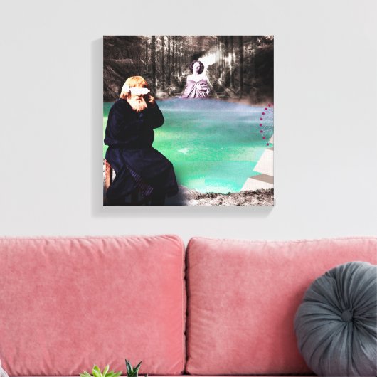 Een alternatieve realiteit 1 canvas afdruk (Insitu (Woonkamer))