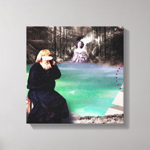 Een alternatieve realiteit 1 canvas afdruk
