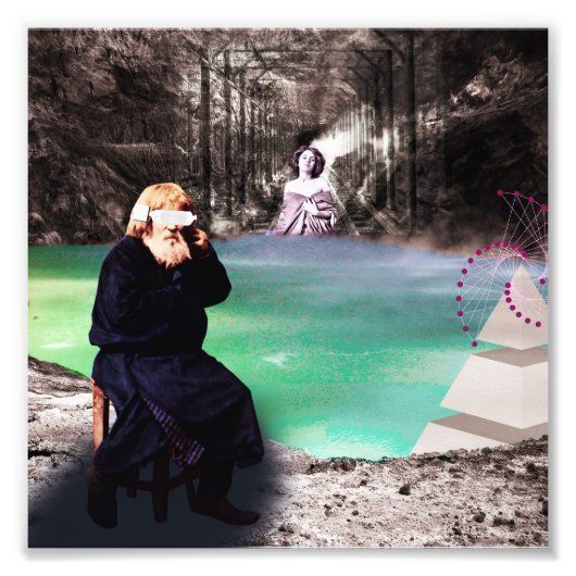 Een alternatieve realiteit 1 foto afdruk (Voorkant)