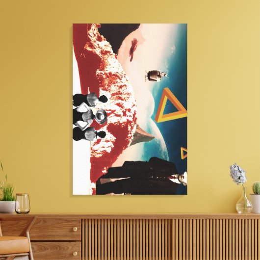 Een alternatieve realiteit 2 canvas afdruk (Insitu (Woonkamer))