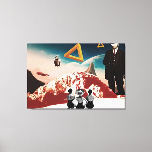 Een alternatieve realiteit 2 canvas afdruk (Voorkant)