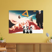 Een alternatieve realiteit 2 canvas afdruk (Insitu (Woonkamer))