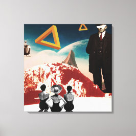 Een alternatieve realiteit 2 canvas afdruk