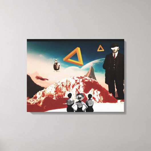 Een alternatieve realiteit 2 canvas afdruk (Voorkant)