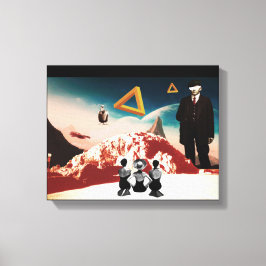 Een alternatieve realiteit 2 canvas afdruk