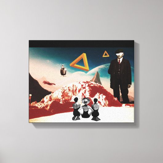 Een alternatieve realiteit 2 canvas afdruk (Voorkant)