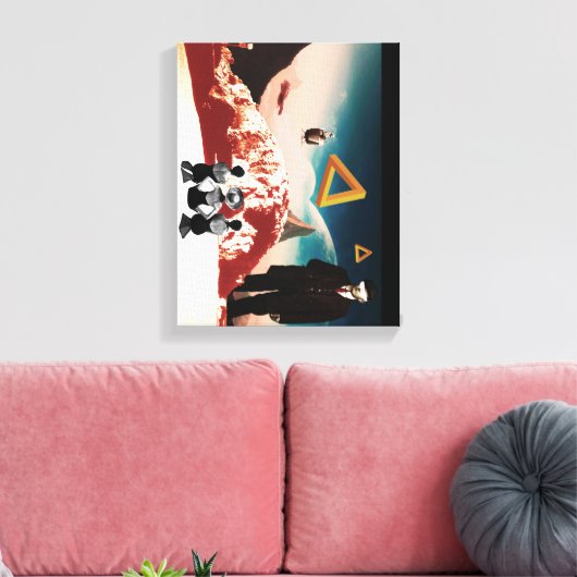 Een alternatieve realiteit 2 canvas afdruk (Insitu (Woonkamer))